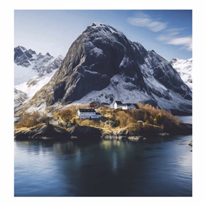 Falinaptár TOPTIMER T094 220x330mm álló Hegyek 2026.