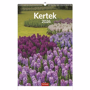 Falinaptár TOPTIMER T094 220x330mm álló Kertek 2026.