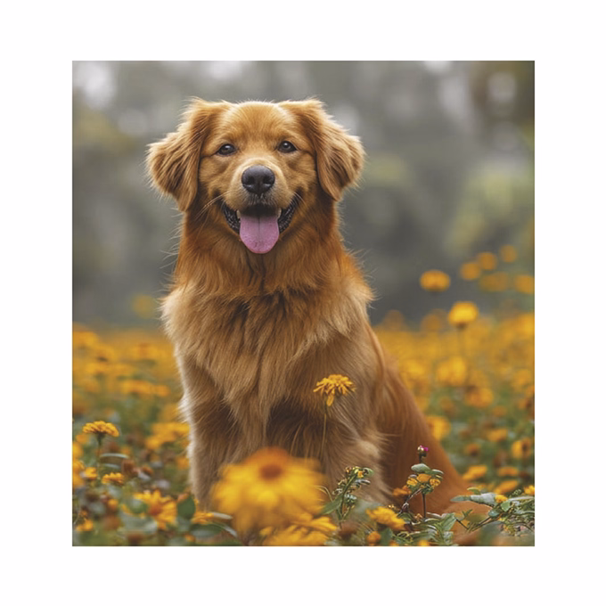 Falinaptár TOPTIMER T094 220x330mm álló Kutyák 2026.