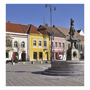 Falinaptár TOPTIMER T094 220x330mm álló Magyar városok 2027