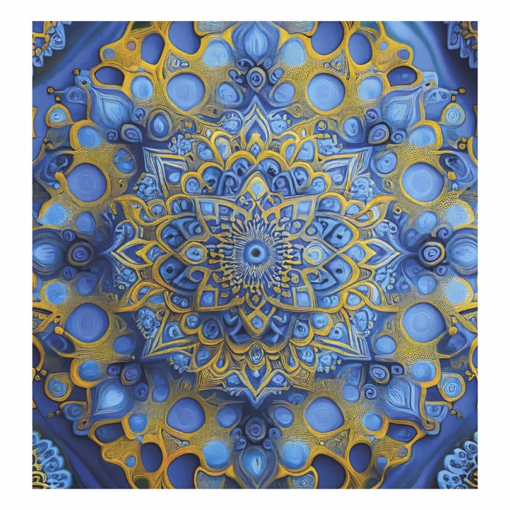 Falinaptár TOPTIMER T094 220x330mm álló Mandala 2027