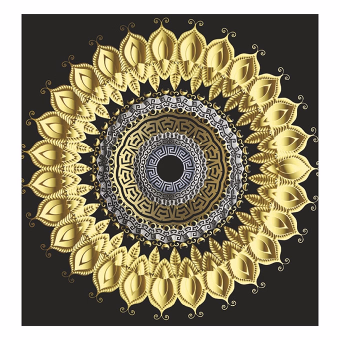 Falinaptár TOPTIMER T094 220x330mm álló Mandala 2027