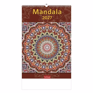 Falinaptár TOPTIMER T094 220x330mm álló Mandala 2027