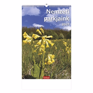 Falinaptár TOPTIMER T094 220x330mm álló Nemzeti parkjaink 2027