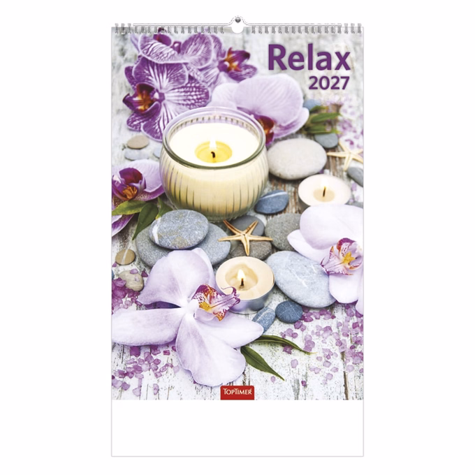 Falinaptár TOPTIMER T094 220x330mm álló Relax 2027