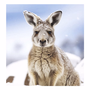 Falinaptár TOPTIMER T094 220x330mm álló Vadállatok 2026.