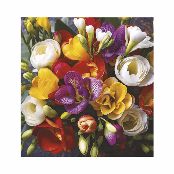 Falinaptár TOPTIMER T094 220x330mm álló Virágcsokrok 2026.