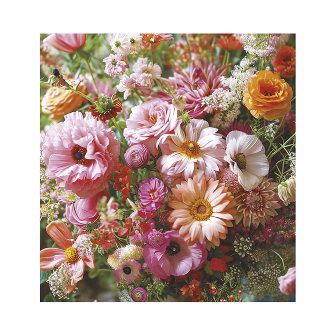 Falinaptár TOPTIMER T094 220x330mm álló Virágcsokrok 2026.