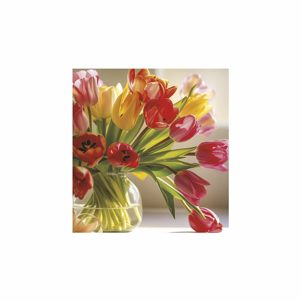 Falinaptár TOPTIMER T094 220x330mm álló Virágcsokrok 2026.