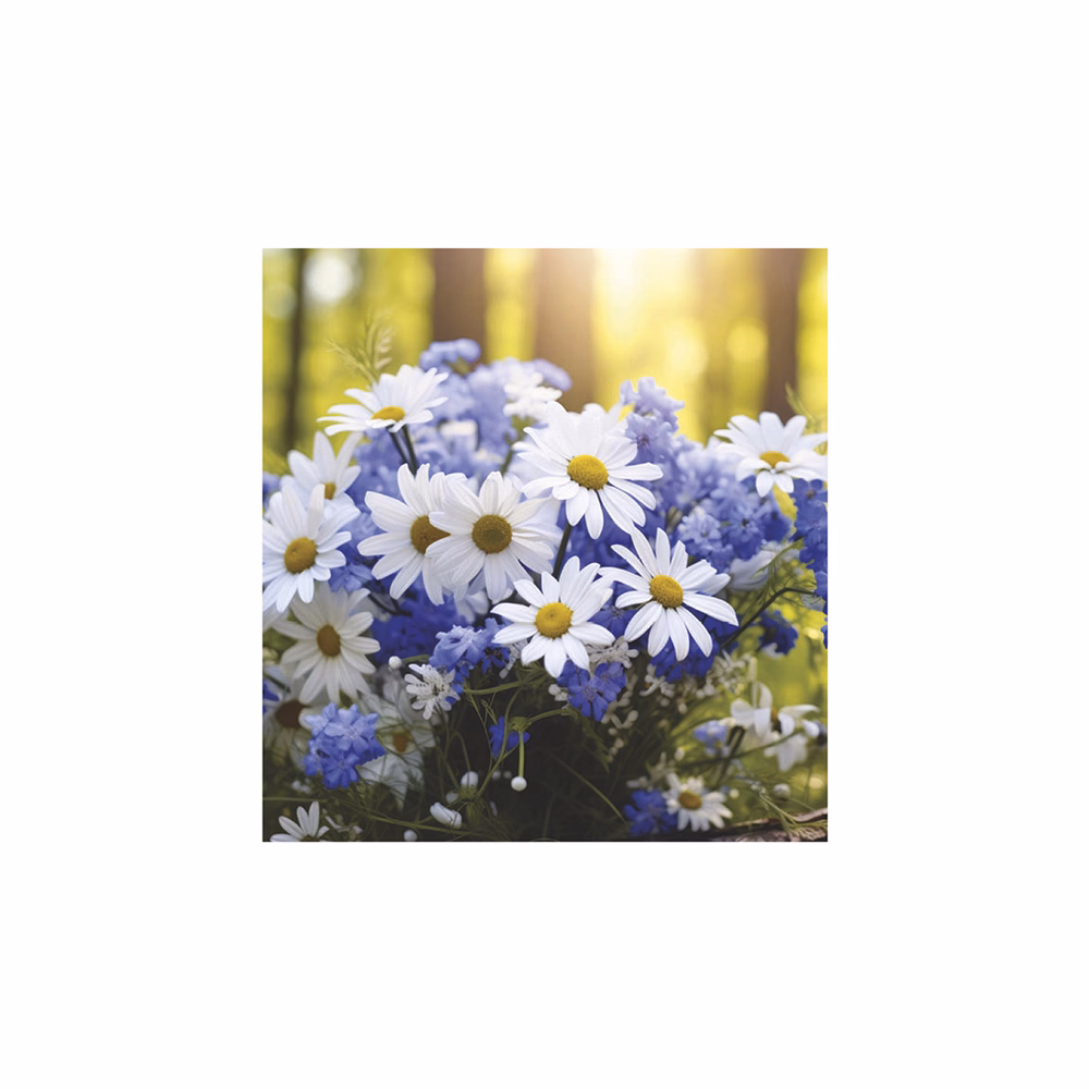 Falinaptár TOPTIMER T094 220x330mm álló Virágcsokrok 2026.