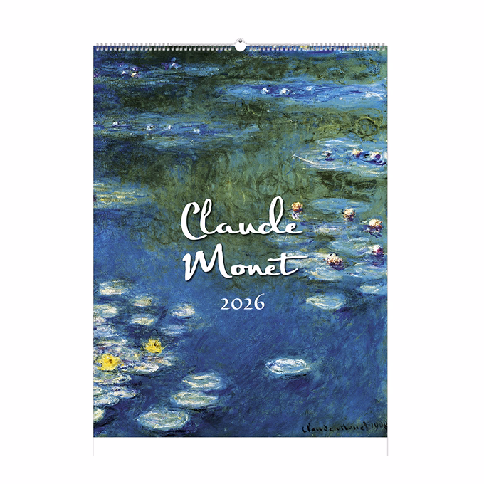Falinaptár TOPTIMER T096 420x560mm álló Claude Monet 2026.