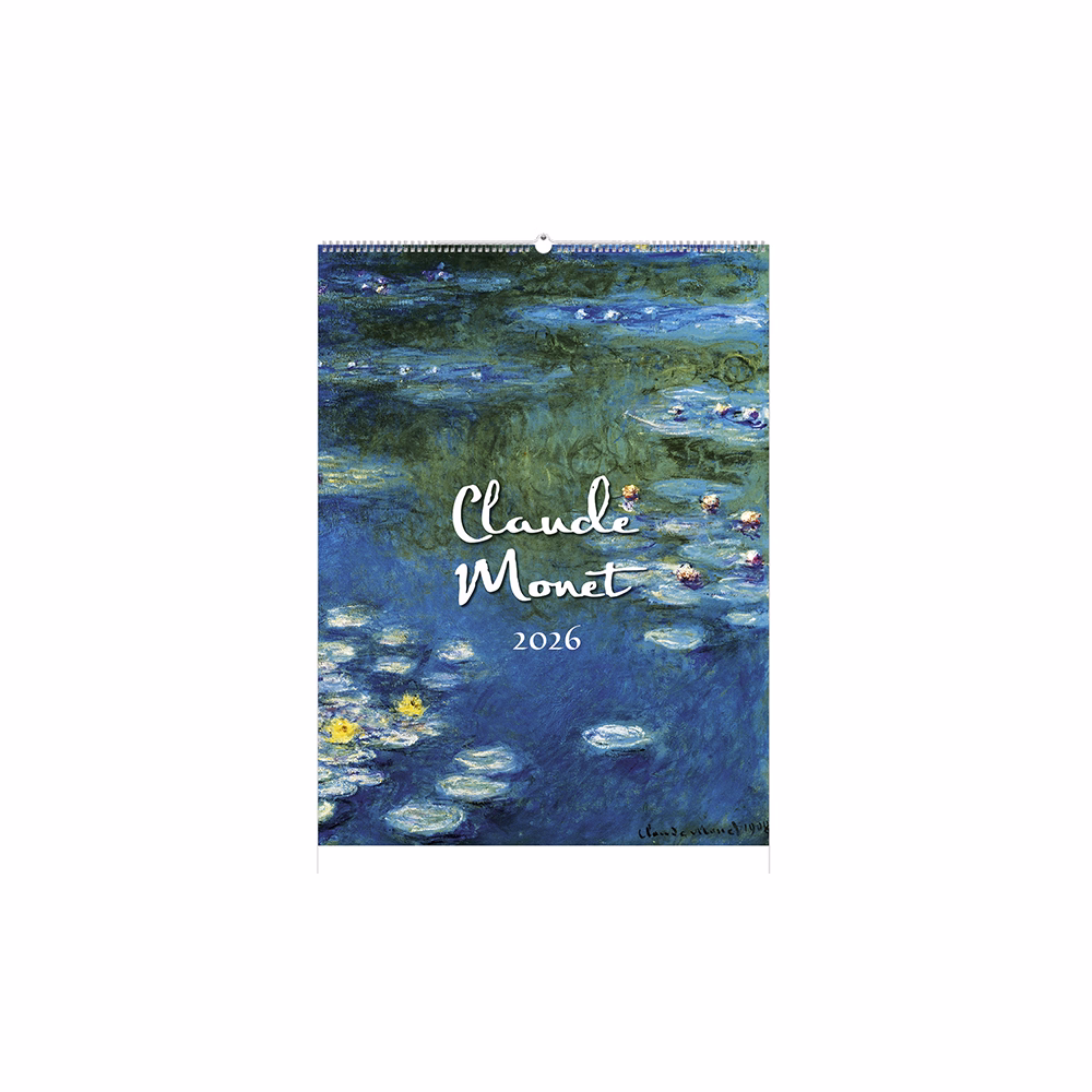 Falinaptár TOPTIMER T096 420x560mm álló Claude Monet 2026.