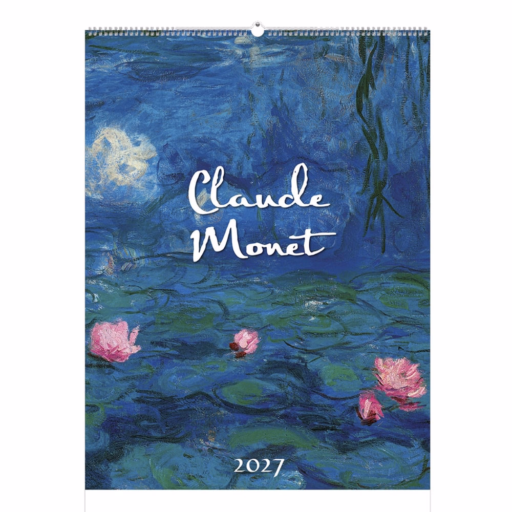 Falinaptár TOPTIMER T096 420x560mm álló Claude Monet 2027