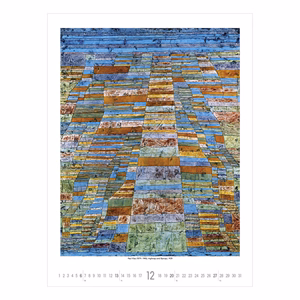 Falinaptár TOPTIMER T096 420x560mm álló Monet to klee 2026.