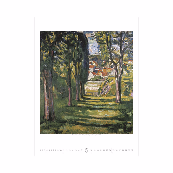 Falinaptár TOPTIMER T096 420x560mm álló Monet to klee 2026.