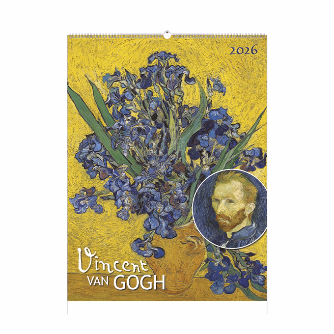 Falinaptár TOPTIMER T096 420x560mm álló Vincent Van Gogh 2026.