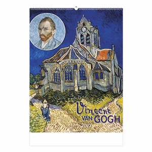 Falinaptár TOPTIMER T096 420x560mm álló Vincent Van Gogh 2027