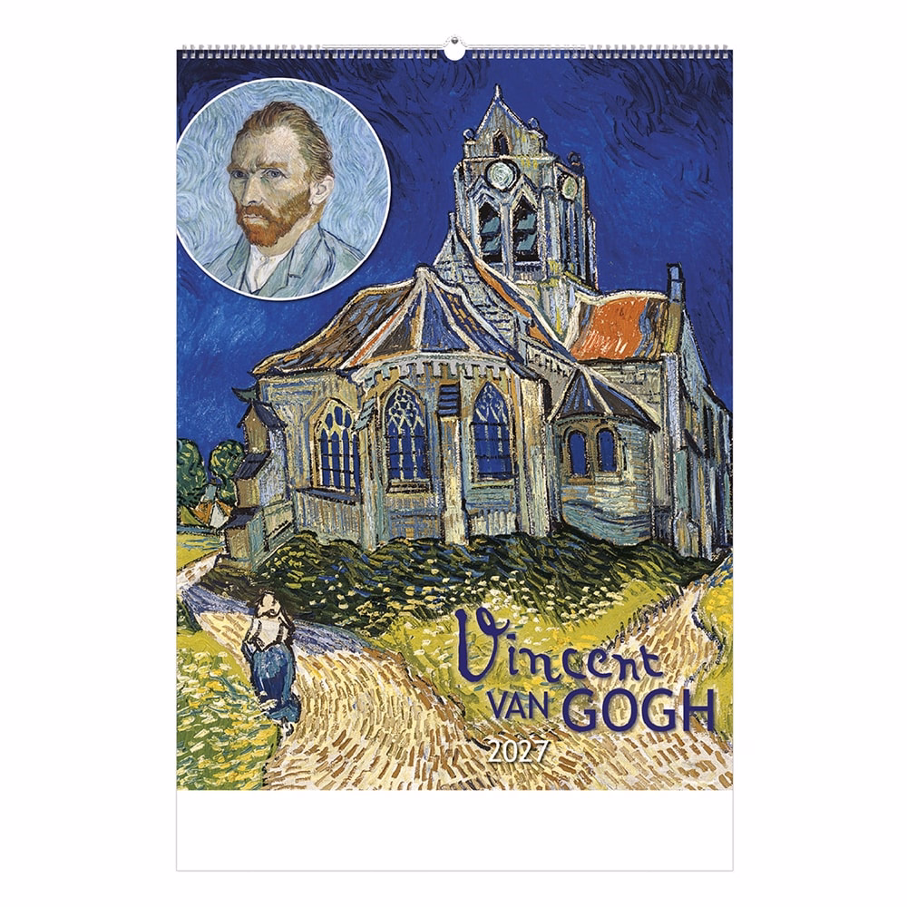 Falinaptár TOPTIMER T096 420x560mm álló Vincent Van Gogh 2027