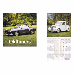 Falinaptár TOPTIMER T098 290x580mm álló Oldtimers 2027