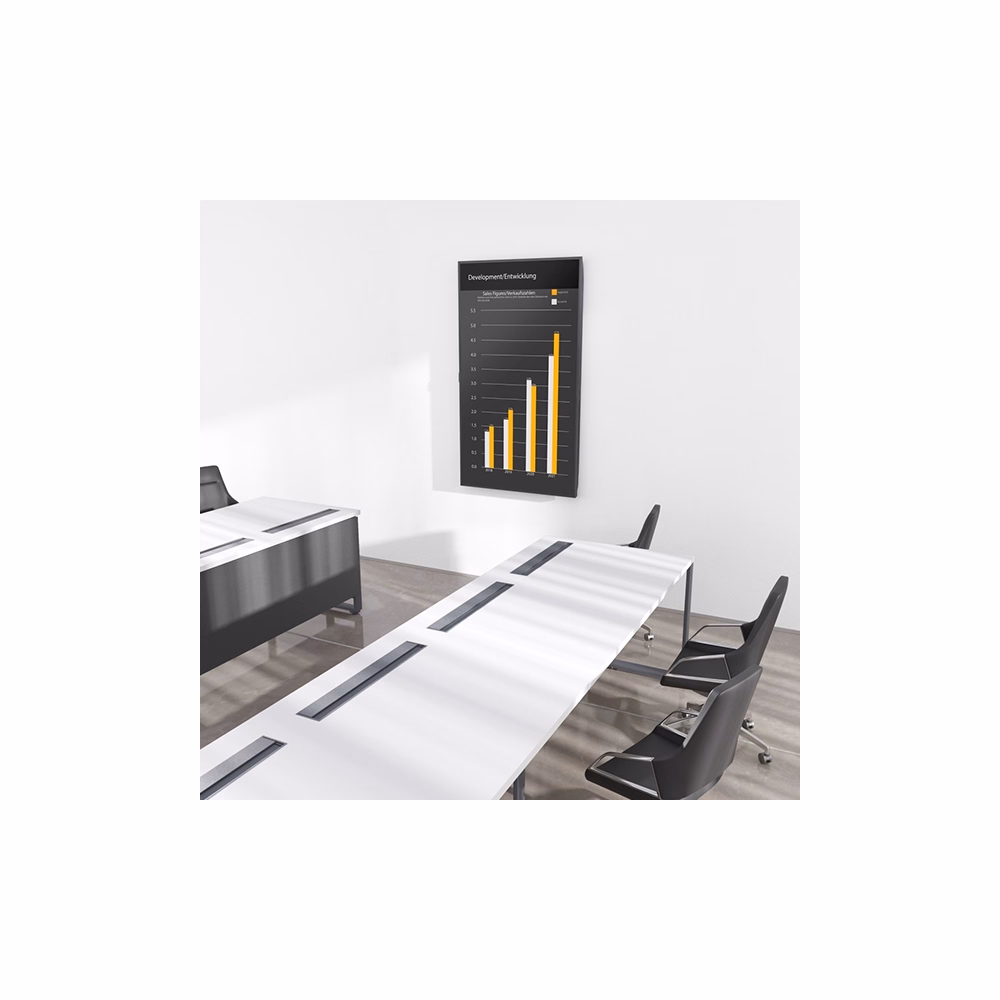 Falitartó HAMA 360 94-203cm 37"-80" fekete
