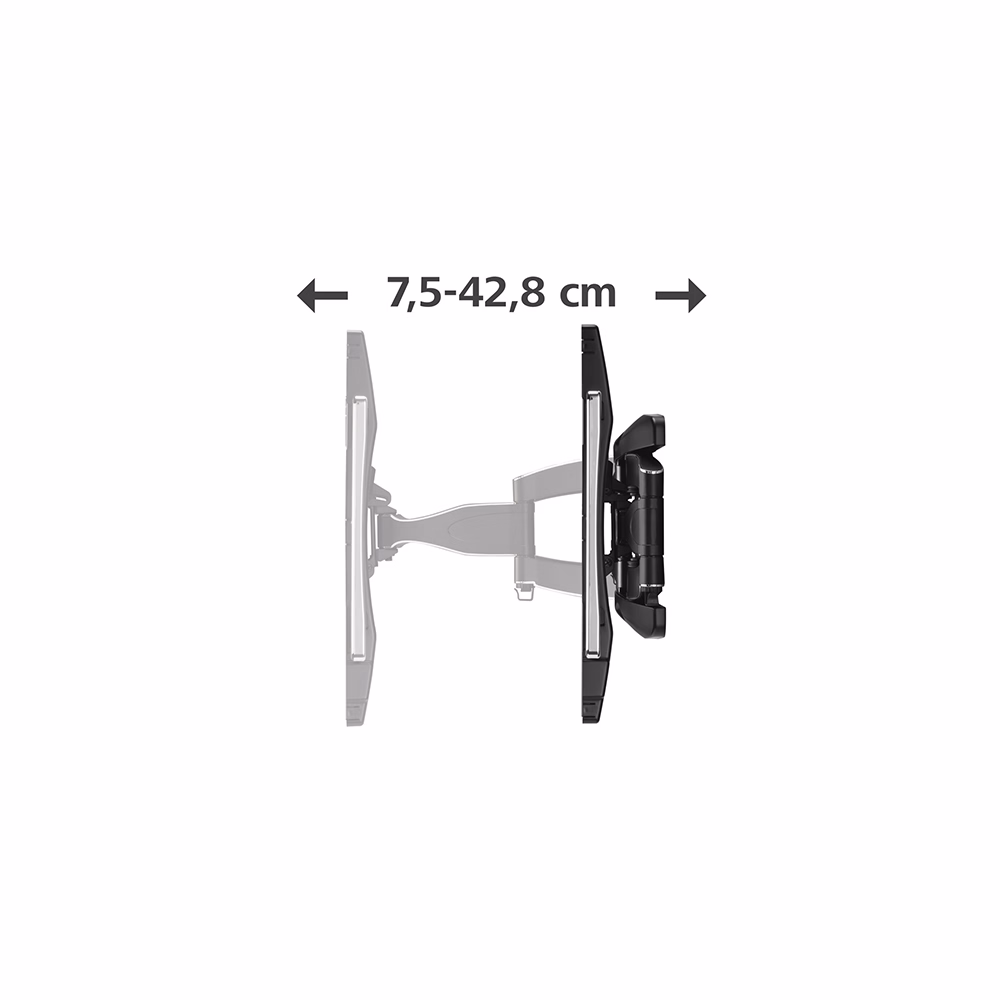 Falitartó HAMA Prémium Full Motion 2 kar 94-228 cm 37"-90" fekete Falitartó HAMA Prémium Full Motion 2 kar 94-228 cm 37"-90" fekete