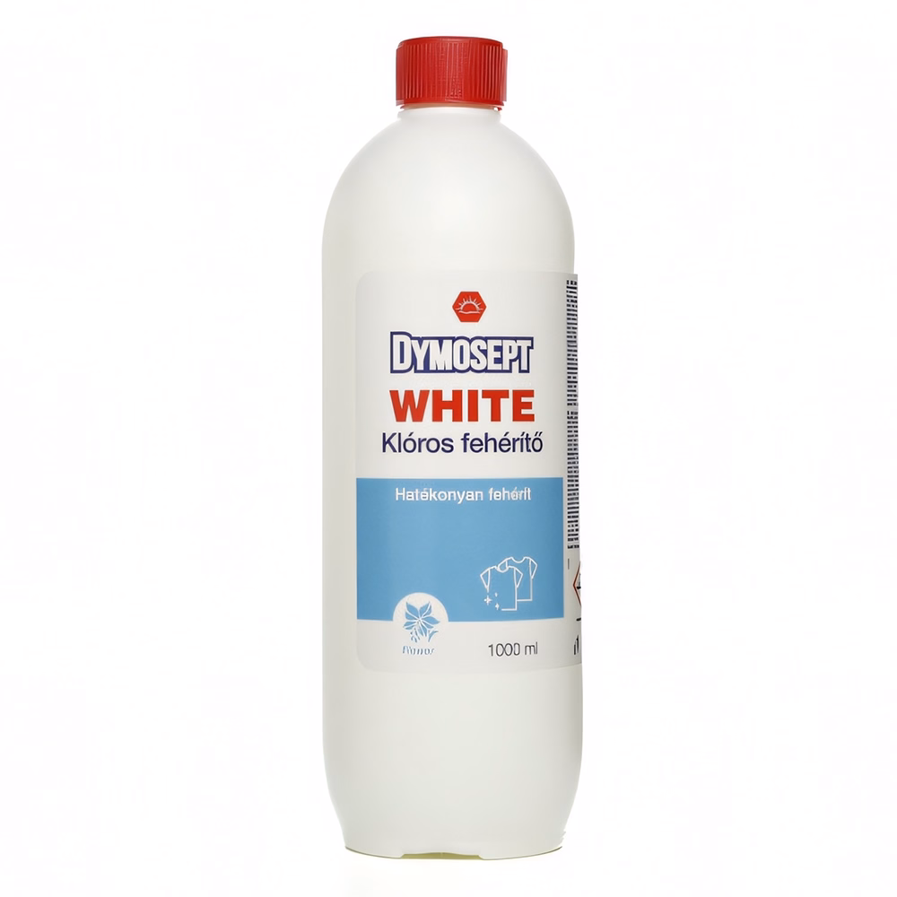 Fehérítő folyadék DYMOSEPT White klóros virág illattal 1L