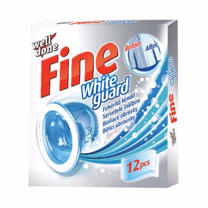Fehérítő kendő WELL DONE Fine 12 db