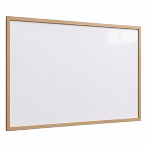 Fehértábla mágneses OPTIMA fakeret 45x60 cm