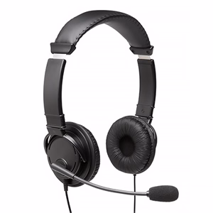 Fejhallgató KENSINGTON USB-A csatlakozóval Hifi Fejhallgató KENSINGTON USB-A csatlakozóval Hifi