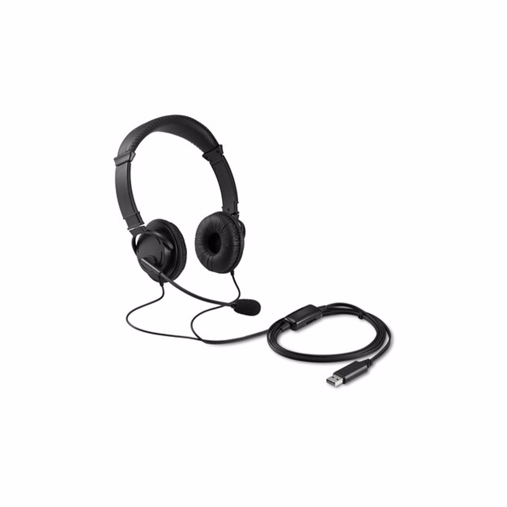 Fejhallgató KENSINGTON mikrononos USB-A csatlakozóval