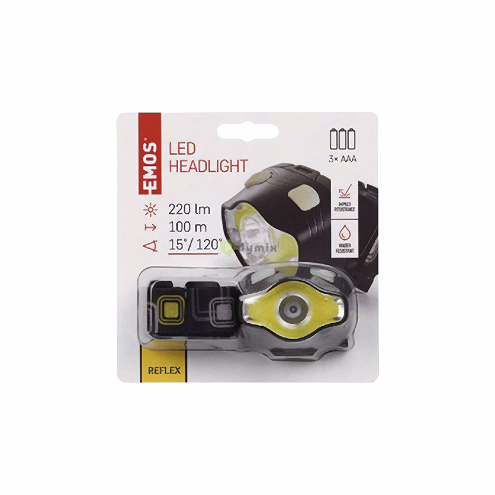 Fejlámpa EMOS LED 220 lumen