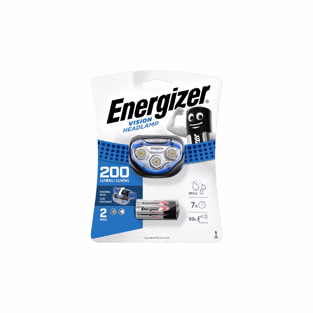 Fejlámpa ENERGIZER LED "HeadlightVision" 2LED + 3xAAA