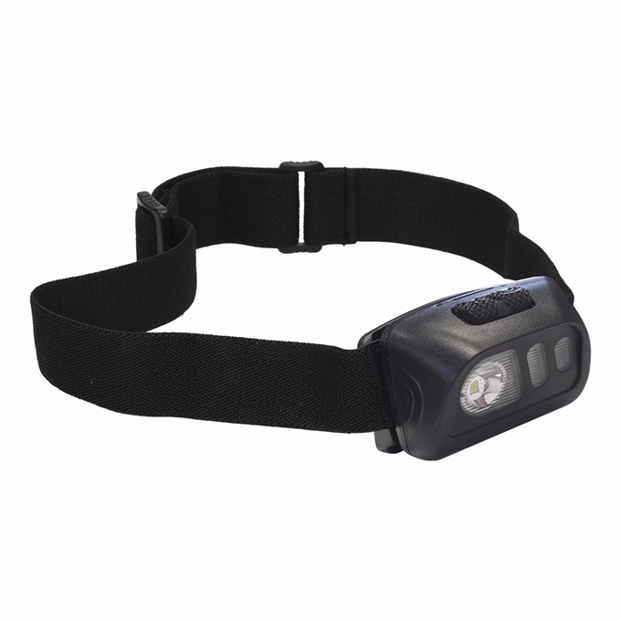 Fejlámpa PROMO Rush LED fekete