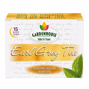 Fekete tea GARDENHOUSE Earl Grey 15x2 g