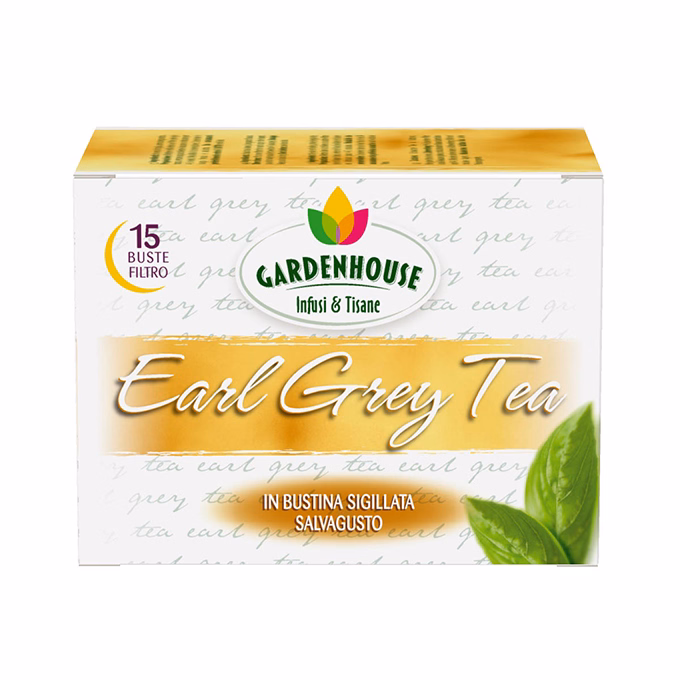 Fekete tea GARDENHOUSE Earl Grey 15x2 g