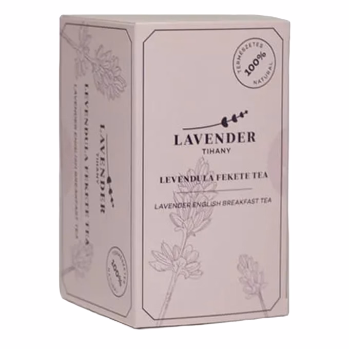 Fekete tea LAVENDER TIHANY levendulás