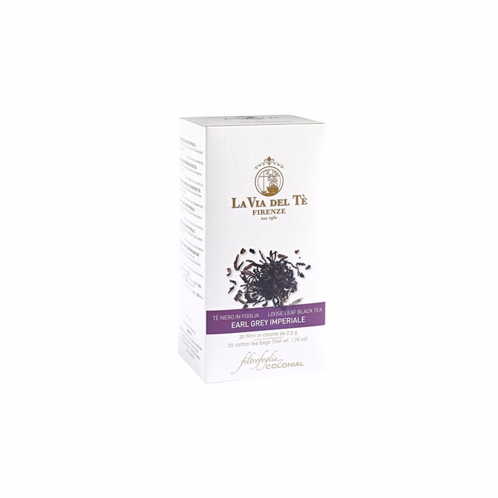 Fekete tea LA VIA Del TÉ Earl Grey 20x2,5 g