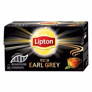 Fekete tea LIPTON Earl Grey  50x1,5 g