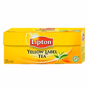 Fekete tea LIPTON Yellow Label 25x2 g Fekete tea LIPTON Yellow Label 25x2 g