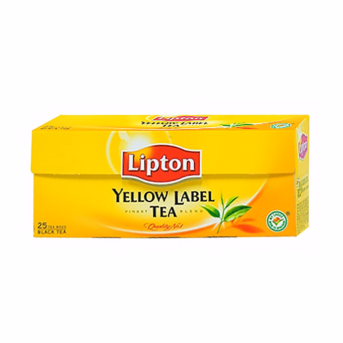 Fekete tea LIPTON Yellow Label 25x2 g Fekete tea LIPTON Yellow Label 25x2 g