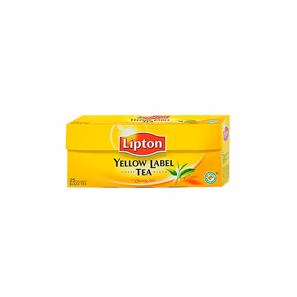 Fekete tea LIPTON Yellow Label 25x2 g Fekete tea LIPTON Yellow Label 25x2 g