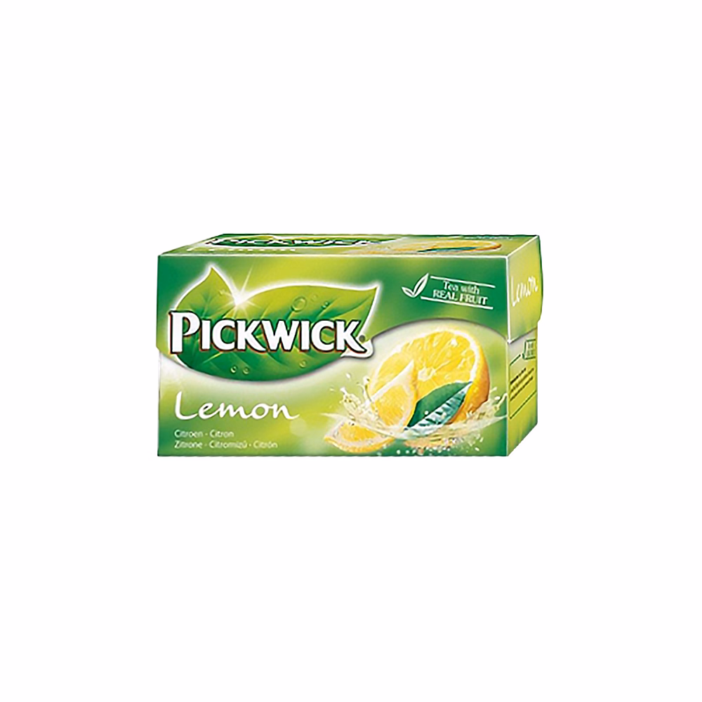 Fekete tea PICKWICK ízesített citrom 20 filter/doboz