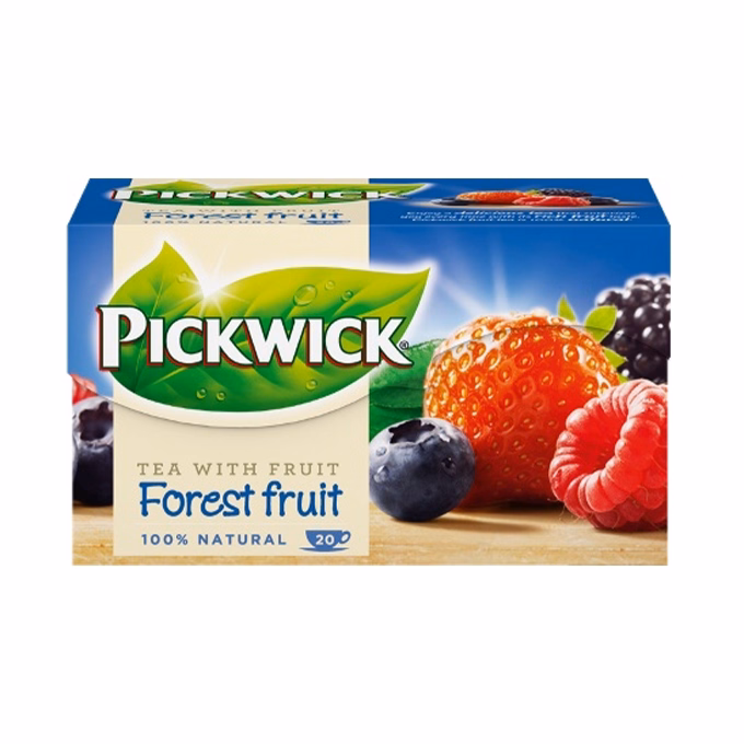Fekete tea PICKWICK ízesített erdei gyümölcsös 20 filter/doboz