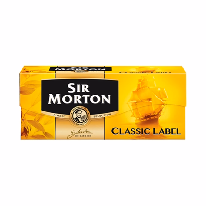 Fekete tea SIR MORTON Classic Label 20 filter/doboz
