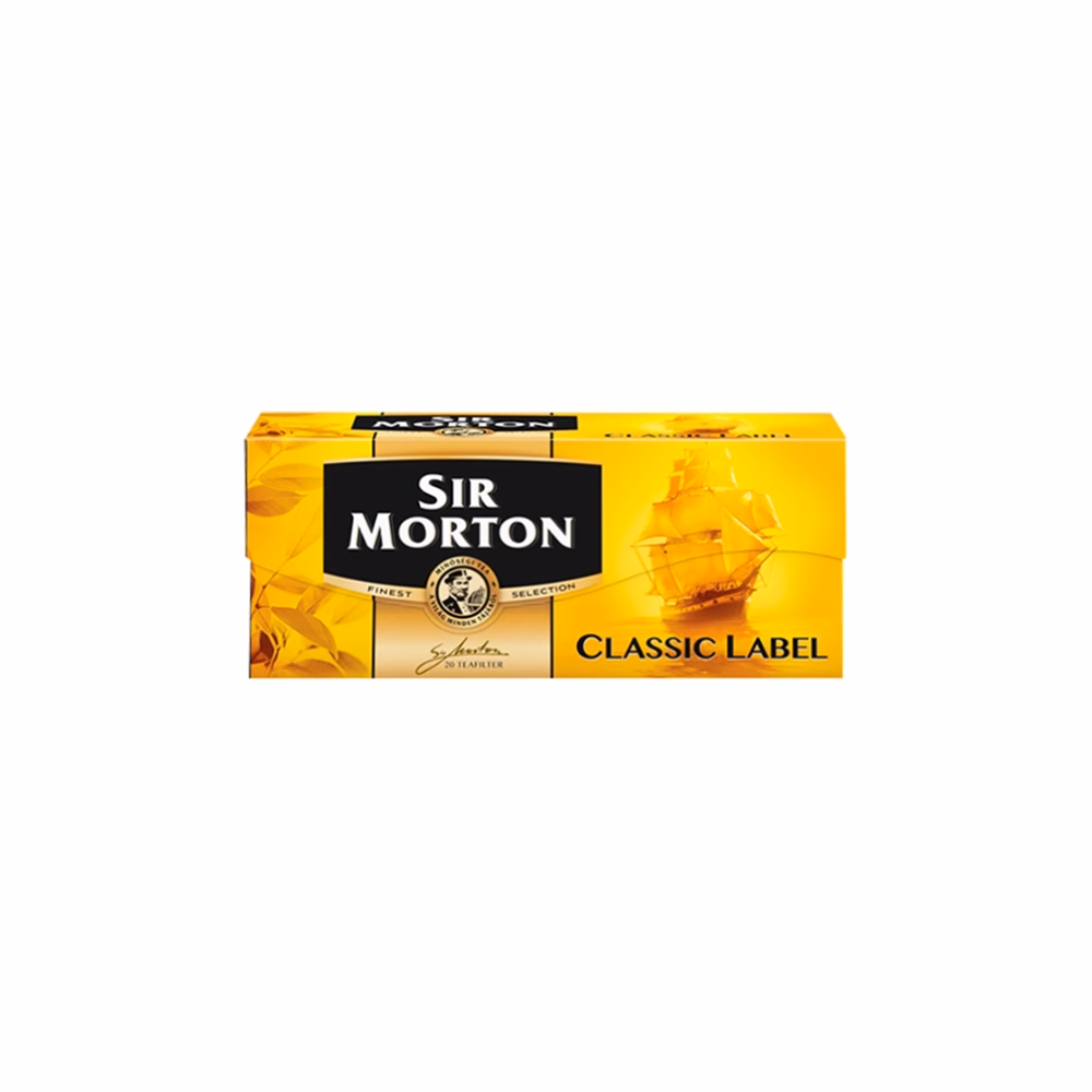 Fekete tea SIR MORTON Classic Label 20 filter/doboz
