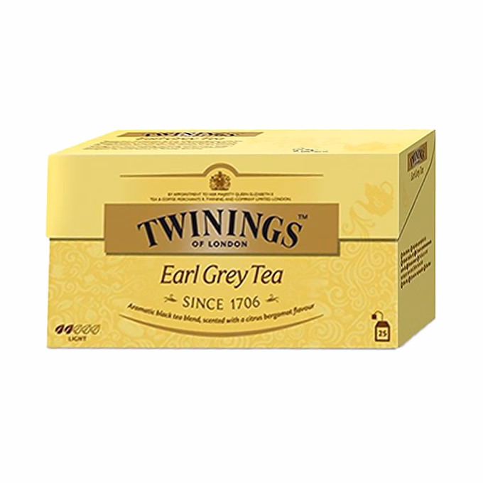 Fekete tea TWININGS Earl Grey 25x2 g