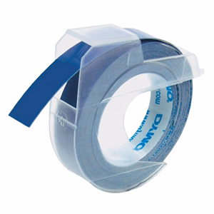 Feliratozó szalag DYMO 3D kézi betűnyomógéphez 9mm x 3m kék Feliratozó szalag DYMO 3D kézi betűnyomógéphez 9mm x 3m kék