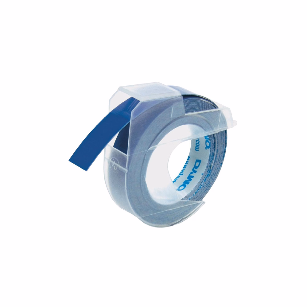 Feliratozó szalag DYMO 3D kézi betűnyomógéphez 9mm x 3m kék Feliratozó szalag DYMO 3D kézi betűnyomógéphez 9mm x 3m kék