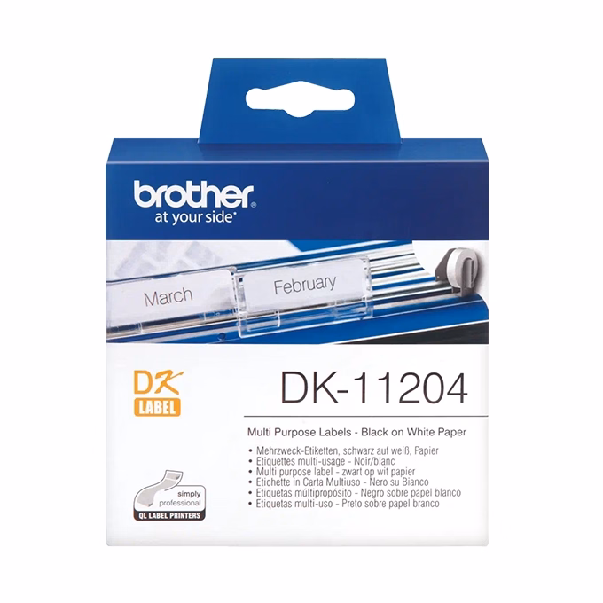 Feliratozó szalag papír BROTHER DK-11204 17mmx54mm