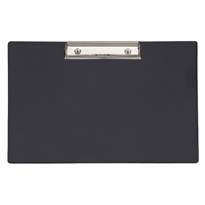 Felírótábla A/4 PVC classic fekvő fekete